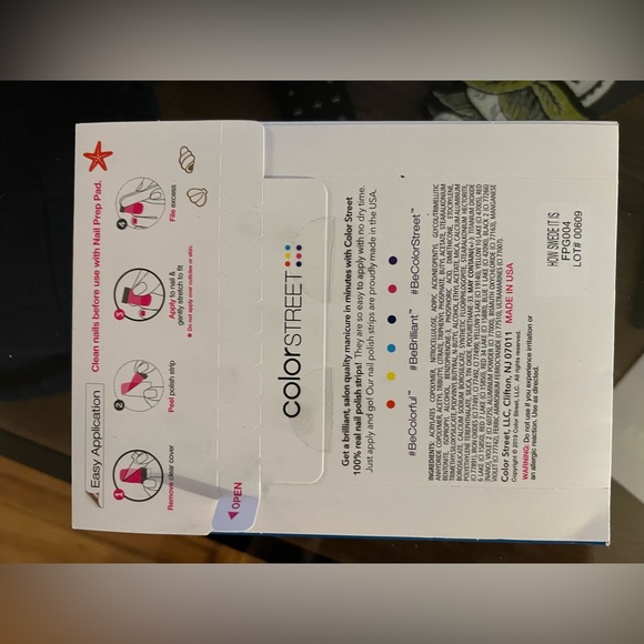 Color Street How Swede It Is Pedicure Nail Polish Strips - Picture 2 of 2